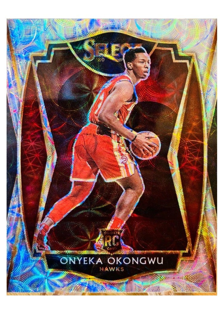 2020-21 Panini Select Base Set Onyeka Okongwu #186 card