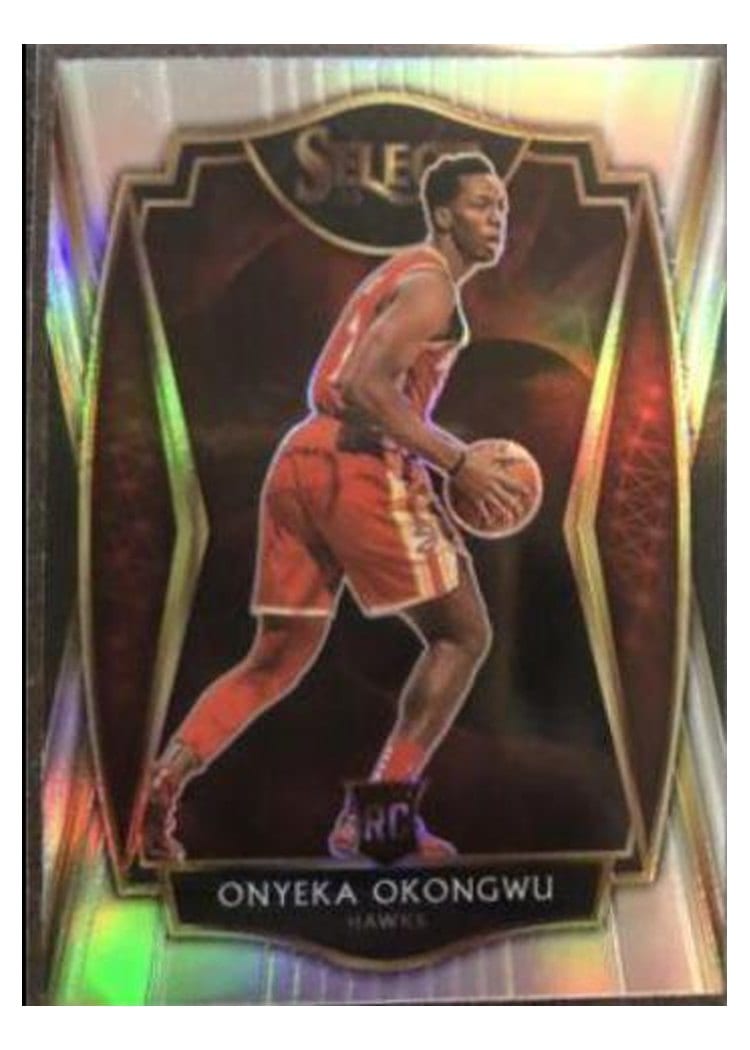 2020-21 Panini Select Base Set Onyeka Okongwu #186 card