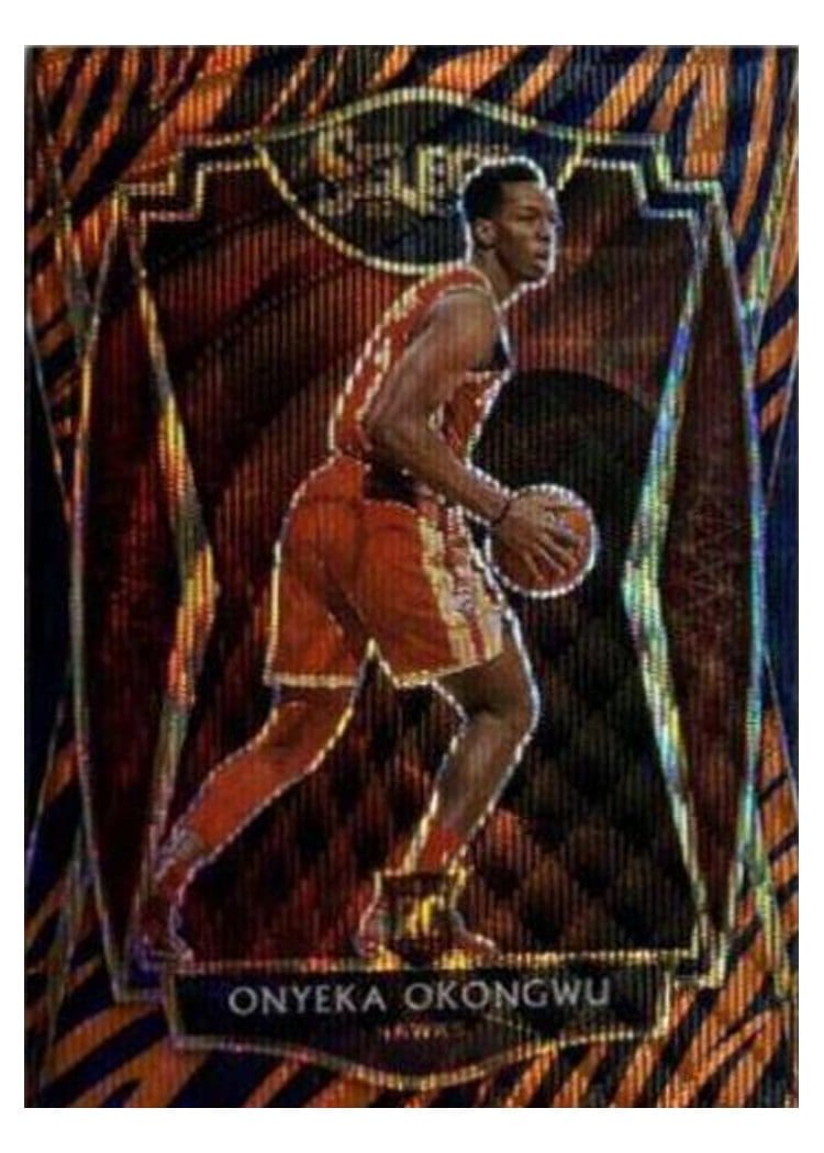 2020-21 Panini Select Base Set Onyeka Okongwu #186 card