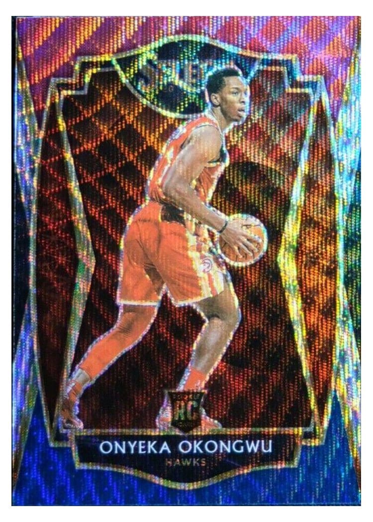 2020-21 Panini Select Base Set Onyeka Okongwu #186 card