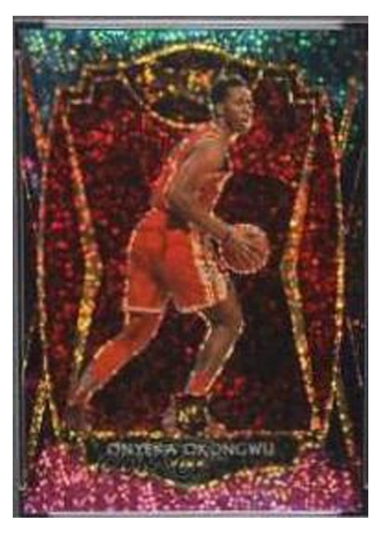 2020-21 Panini Select Base Set Onyeka Okongwu #186 card