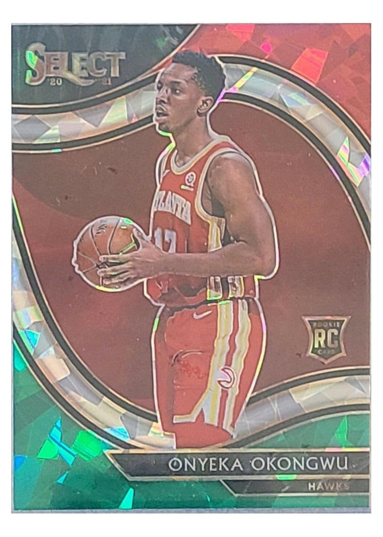 2020-21 Panini Select Base Set Onyeka Okongwu #295 card