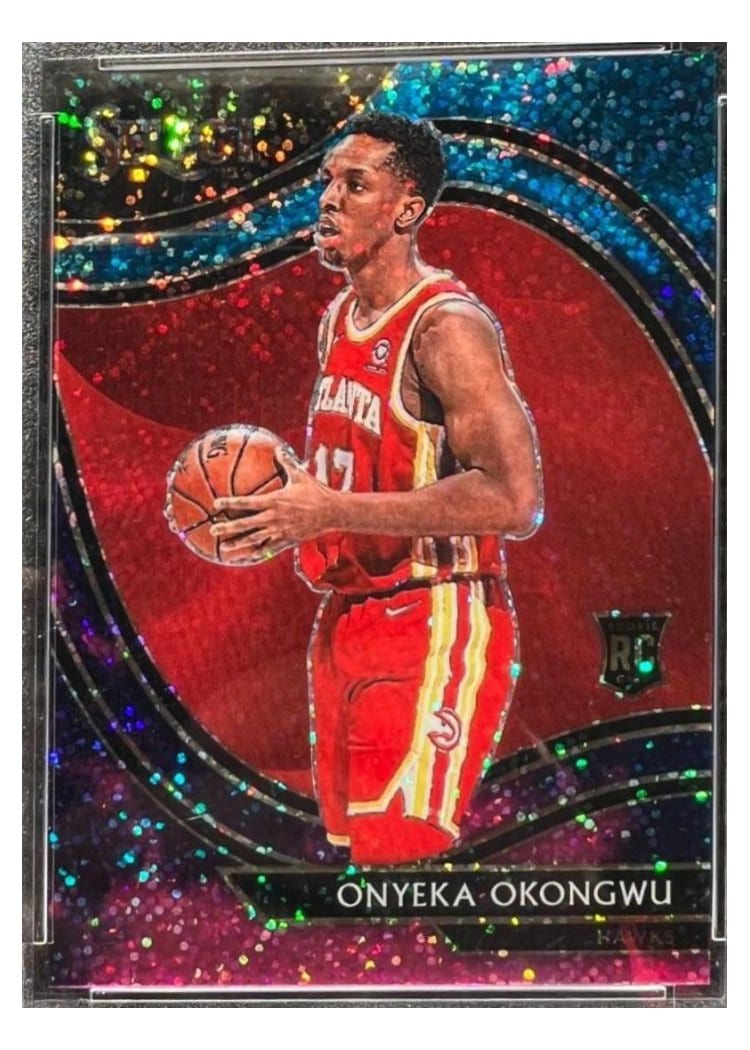 2020-21 Panini Select Base Set Onyeka Okongwu #295 card