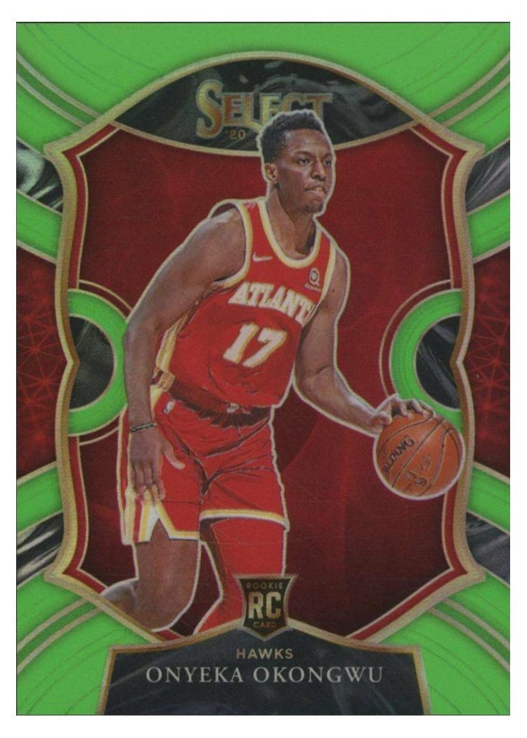 2020-21 Panini Select Base Set Onyeka Okongwu #66 card