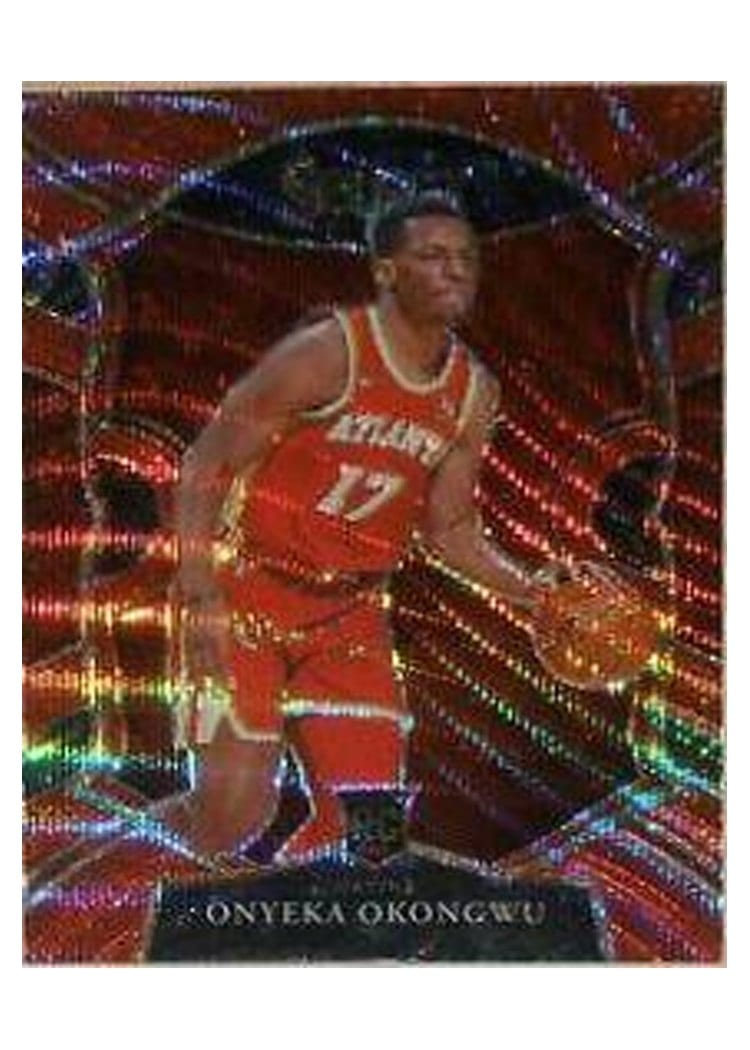 2020-21 Panini Select Base Set Onyeka Okongwu Red Wave #66 card