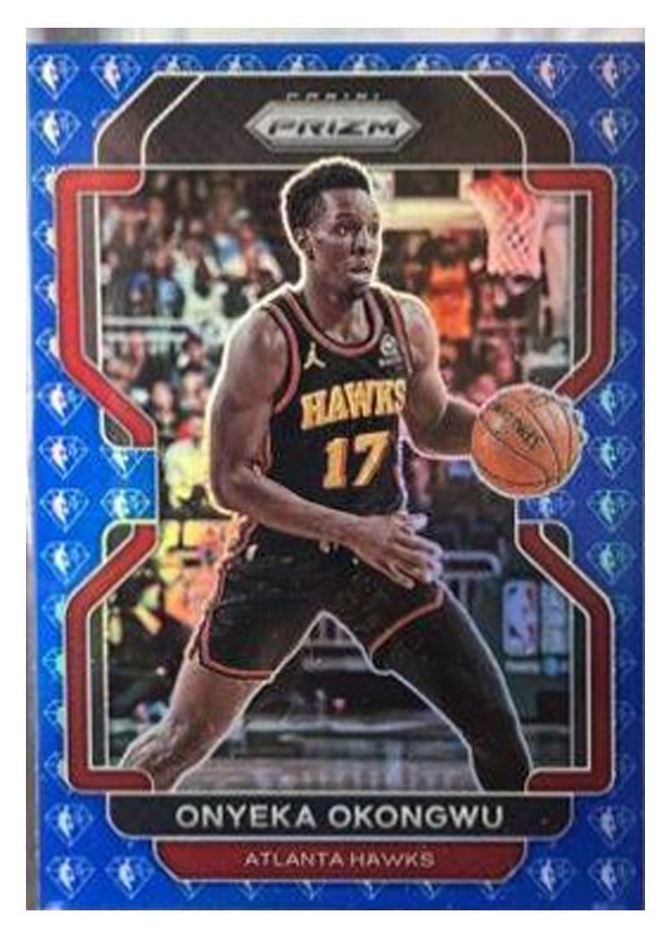 2021-22 Panini Prizm Base Set Onyeka Okongwu #75 card