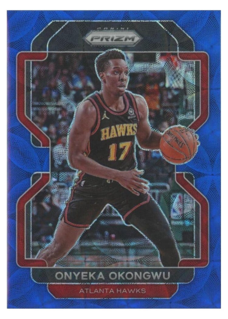 2021-22 Panini Prizm Base Set Onyeka Okongwu #75 card