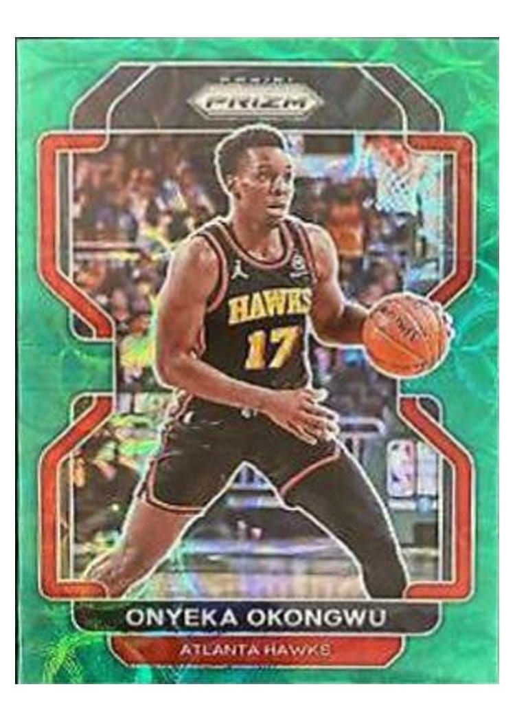 2021-22 Panini Prizm Base Set Onyeka Okongwu #75 card