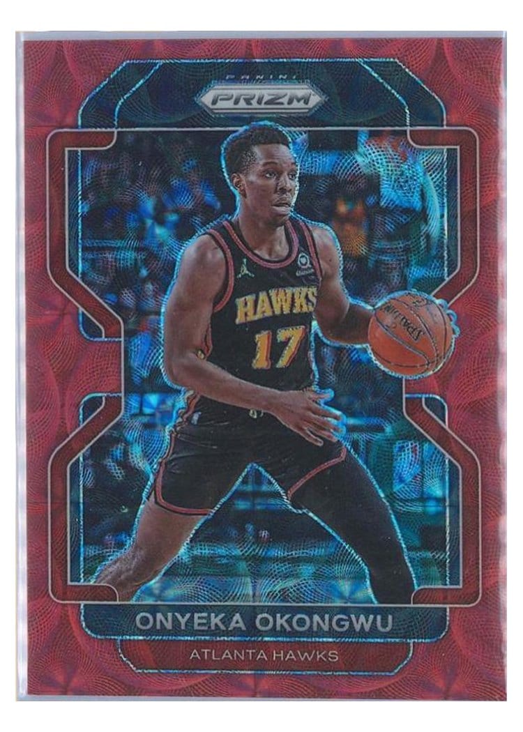 2021-22 Panini Prizm Base Set Onyeka Okongwu #75 card
