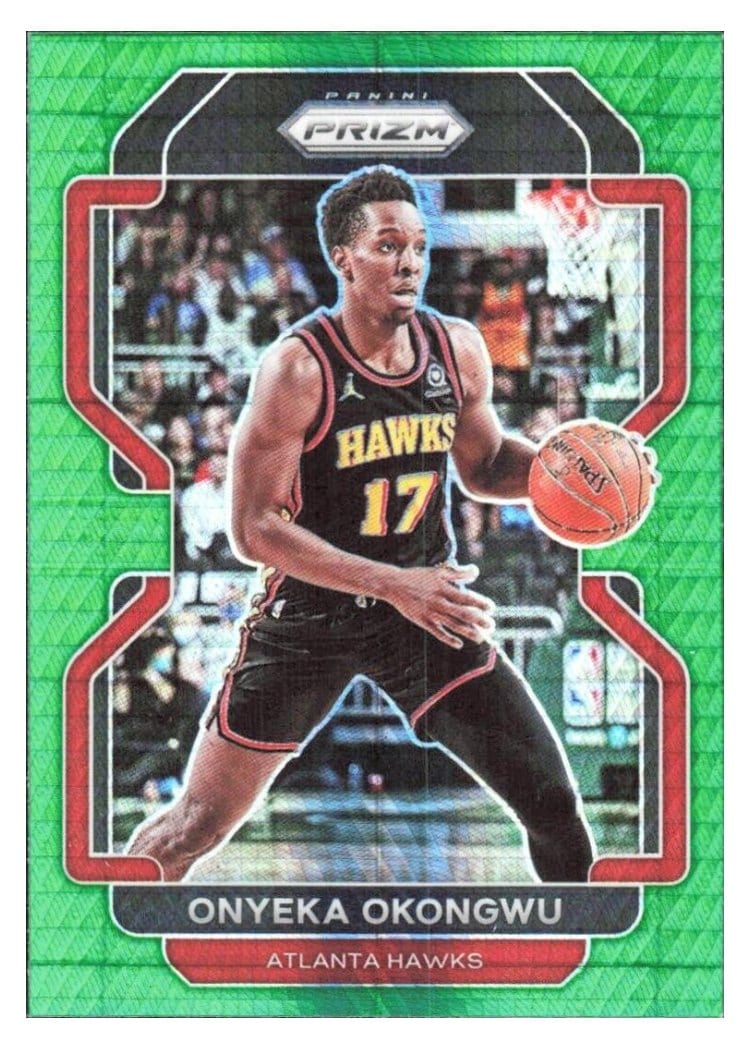 2021-22 Panini Prizm Base Set Onyeka Okongwu #75 card