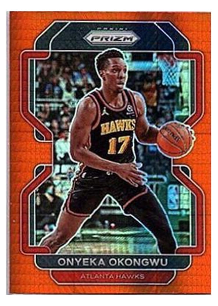 2021-22 Panini Prizm Base Set Onyeka Okongwu #75 card