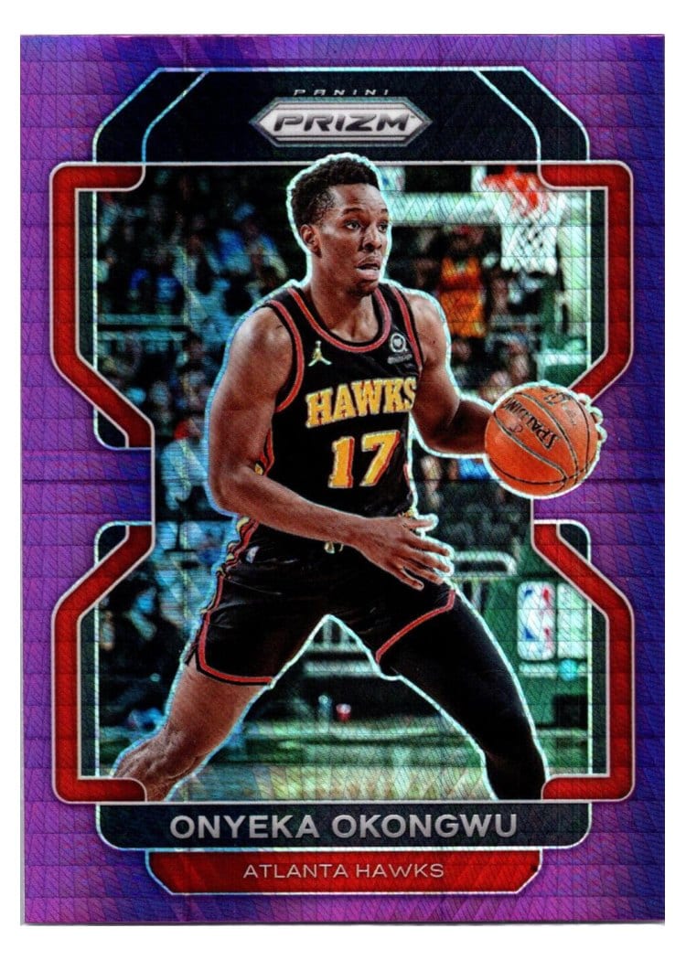2021-22 Panini Prizm Base Set Onyeka Okongwu #75 card