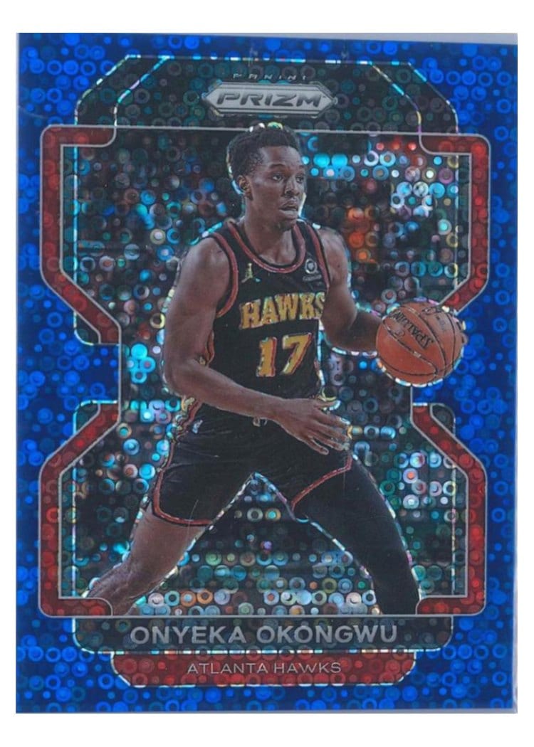 2021-22 Panini Prizm Base Set Onyeka Okongwu #75 card