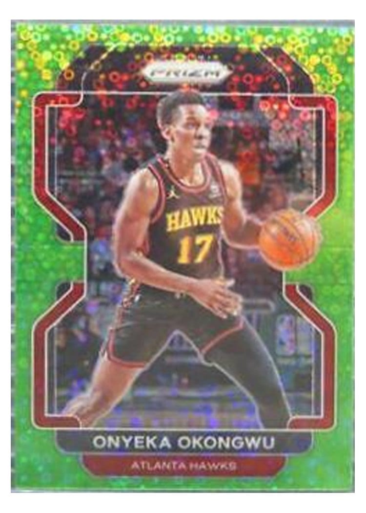 2021-22 Panini Prizm Base Set Onyeka Okongwu #75 card