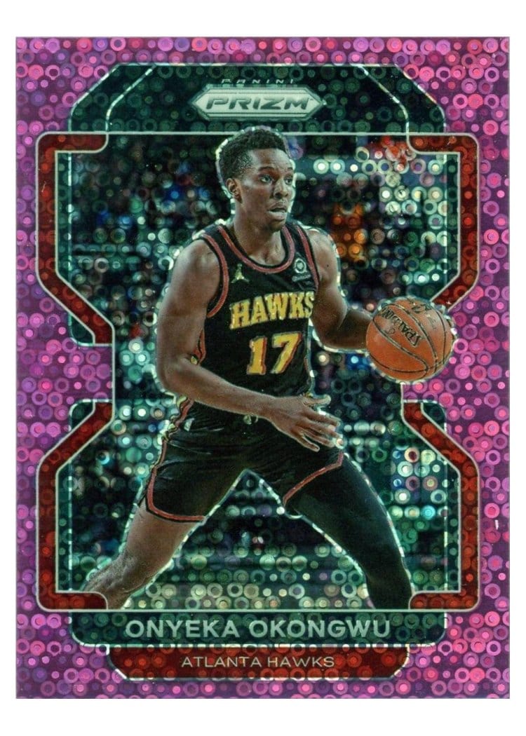2021-22 Panini Prizm Base Set Onyeka Okongwu #75 card