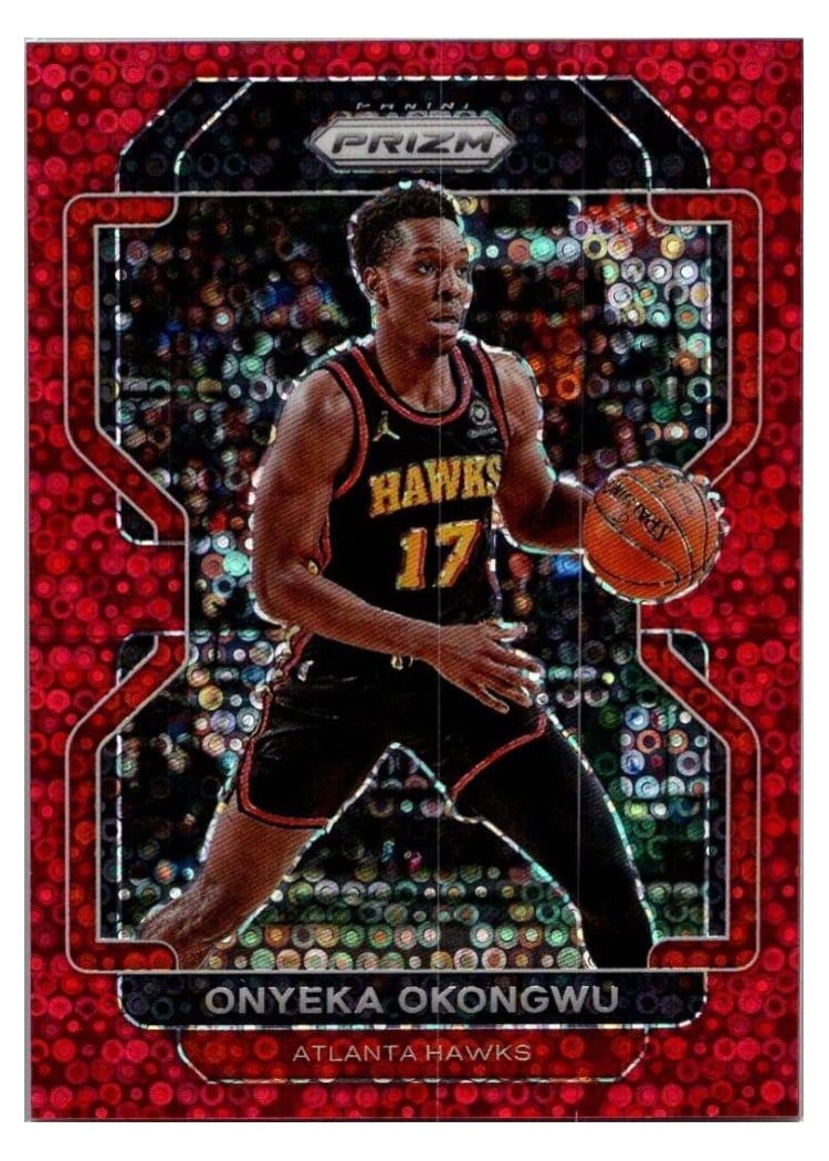 2021-22 Panini Prizm Base Set Onyeka Okongwu #75 card