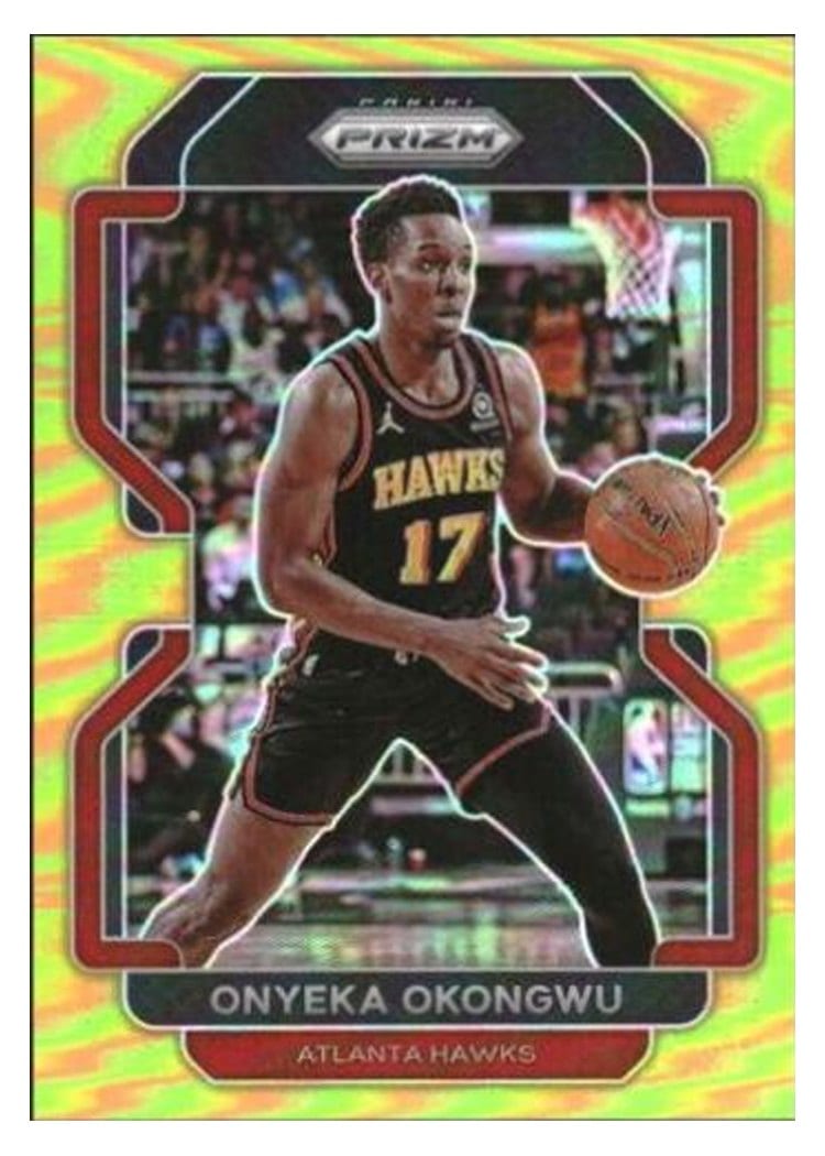 2021-22 Panini Prizm Base Set Onyeka Okongwu #75 card