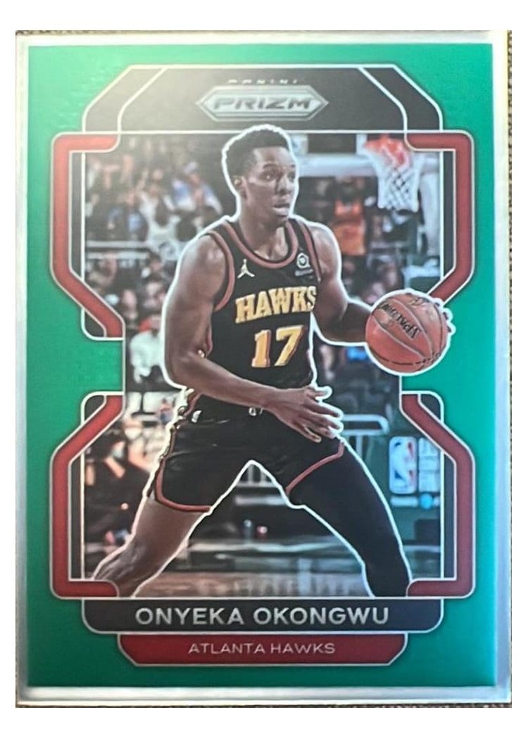 2021-22 Panini Prizm Base Set Onyeka Okongwu #75 card