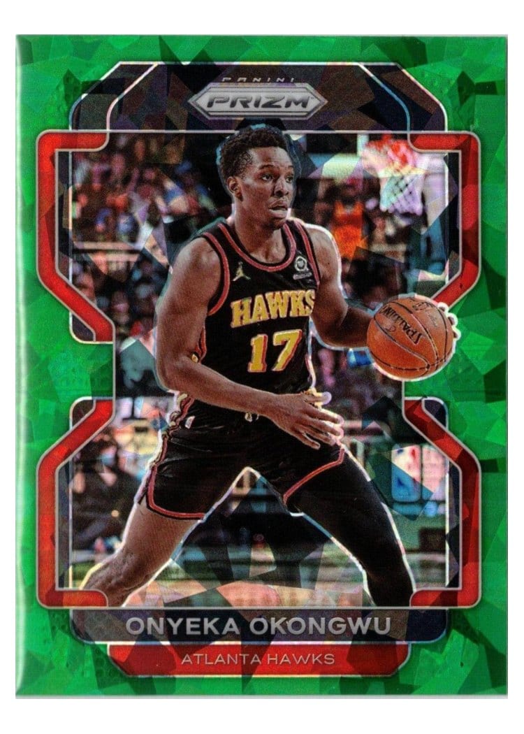 2021-22 Panini Prizm Base Set Onyeka Okongwu #75 card