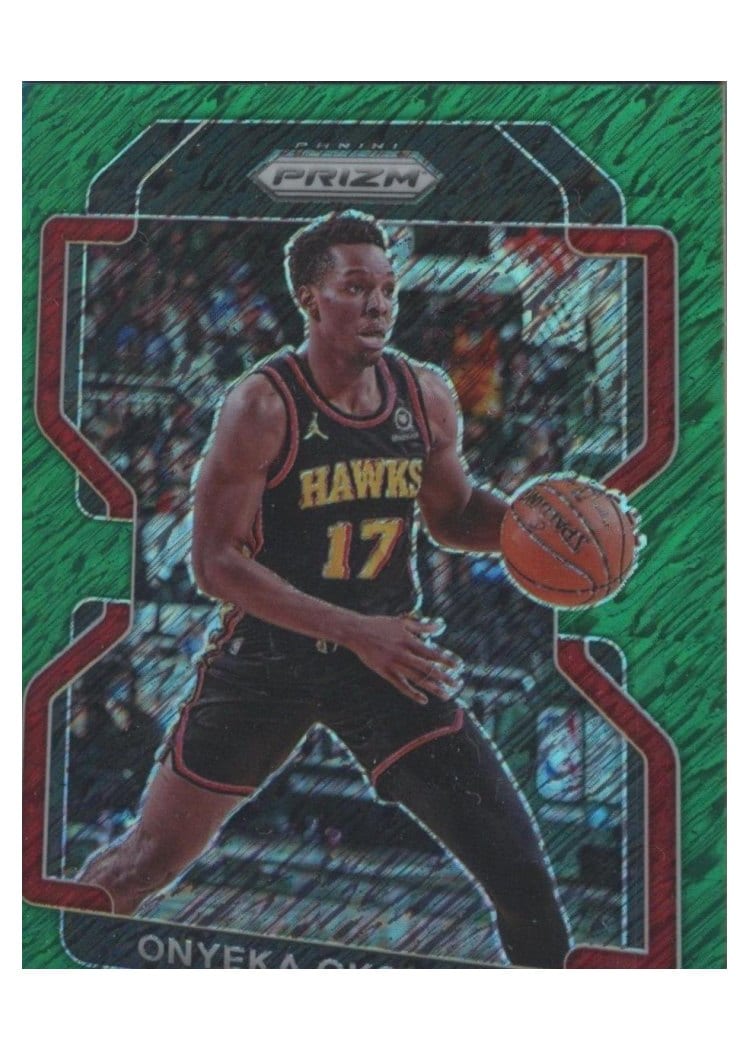 2021-22 Panini Prizm Base Set Onyeka Okongwu #75 card