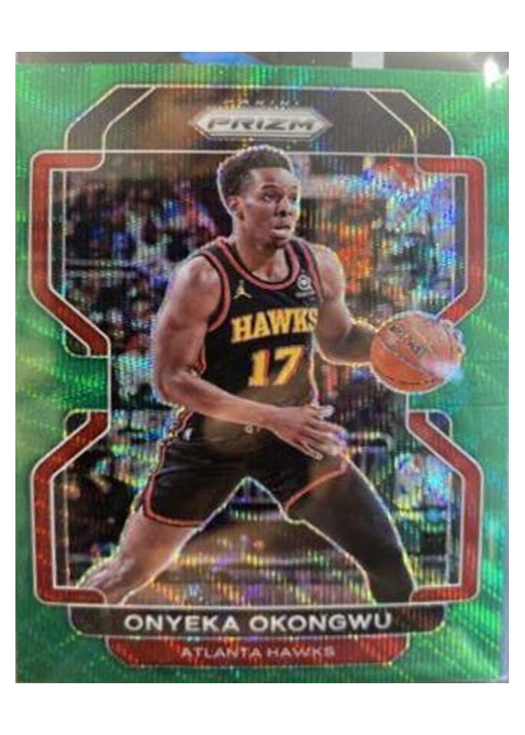 2021-22 Panini Prizm Base Set Onyeka Okongwu #75 card