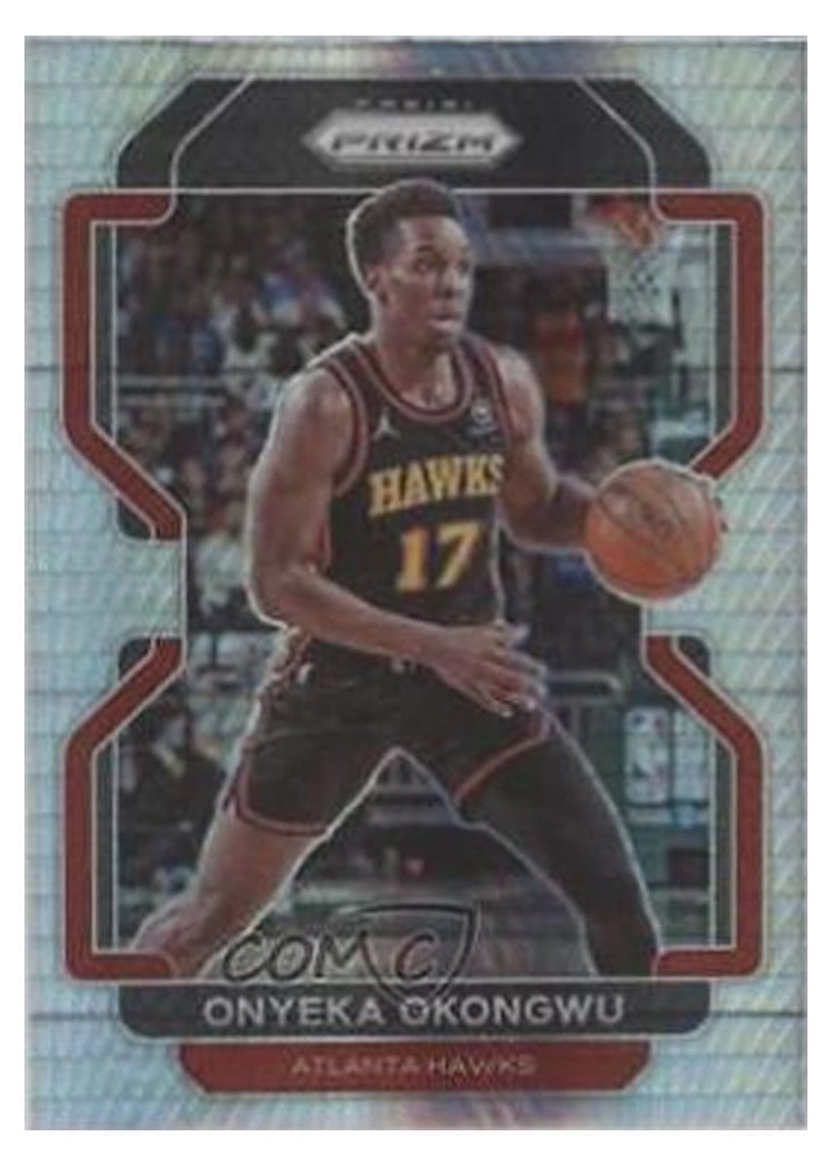 2021-22 Panini Prizm Base Set Onyeka Okongwu #75 card