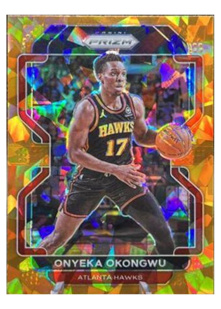 2021-22 Panini Prizm Base Set Onyeka Okongwu #75 card