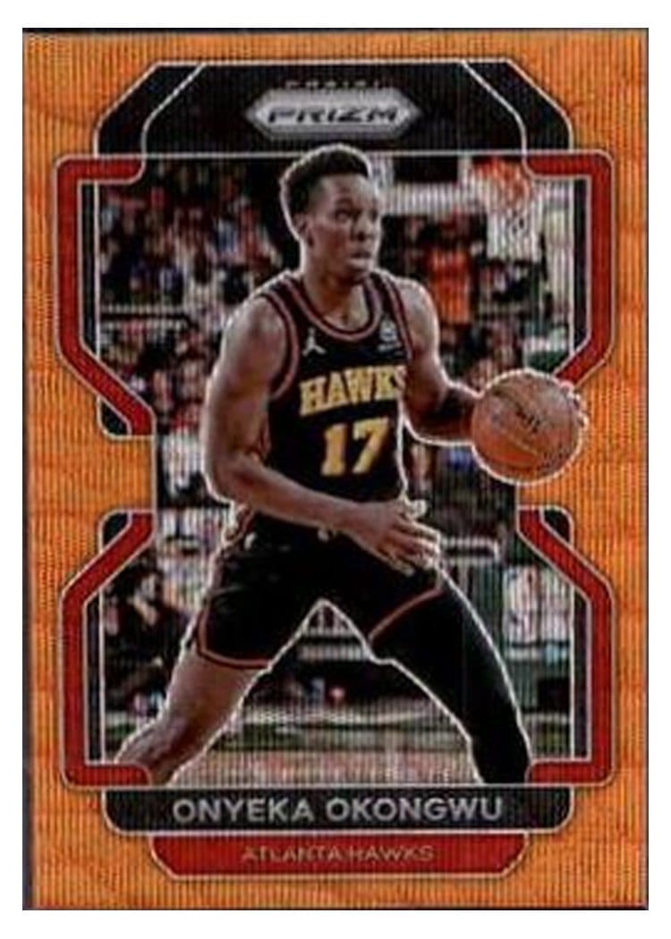 2021-22 Panini Prizm Base Set Onyeka Okongwu #75 card