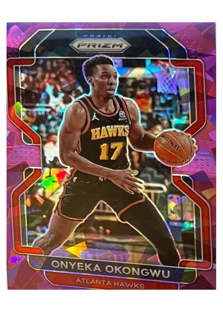 2021-22 Panini Prizm Base Set Onyeka Okongwu #75 card