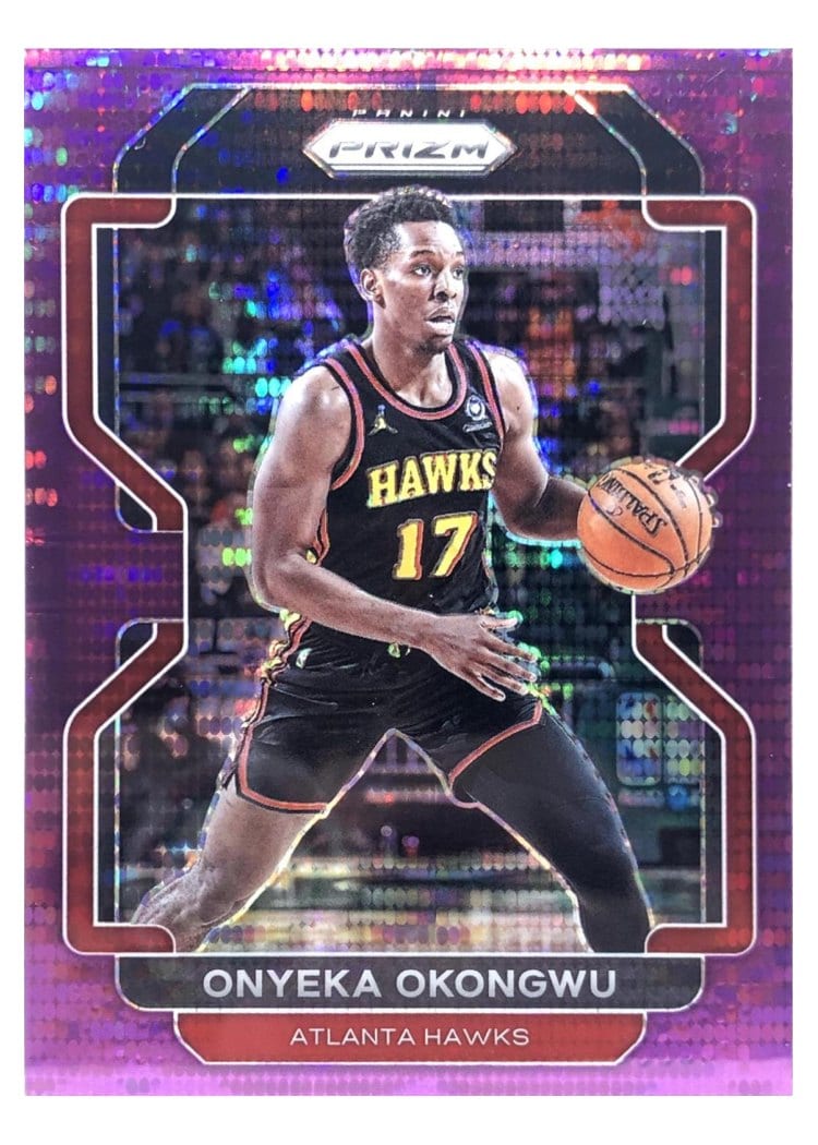 2021-22 Panini Prizm Base Set Onyeka Okongwu #75 card