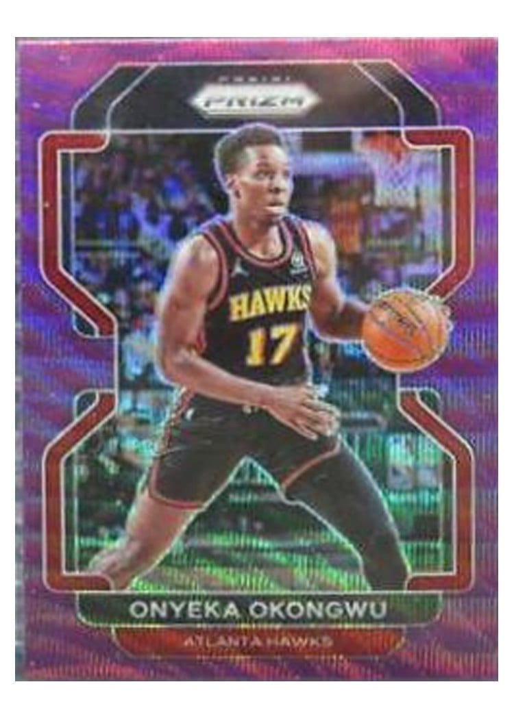 2021-22 Panini Prizm Base Set Onyeka Okongwu #75 card
