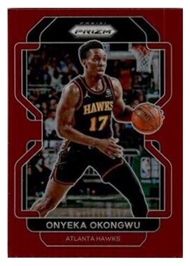 2021-22 Panini Prizm Base Set Onyeka Okongwu #75 card