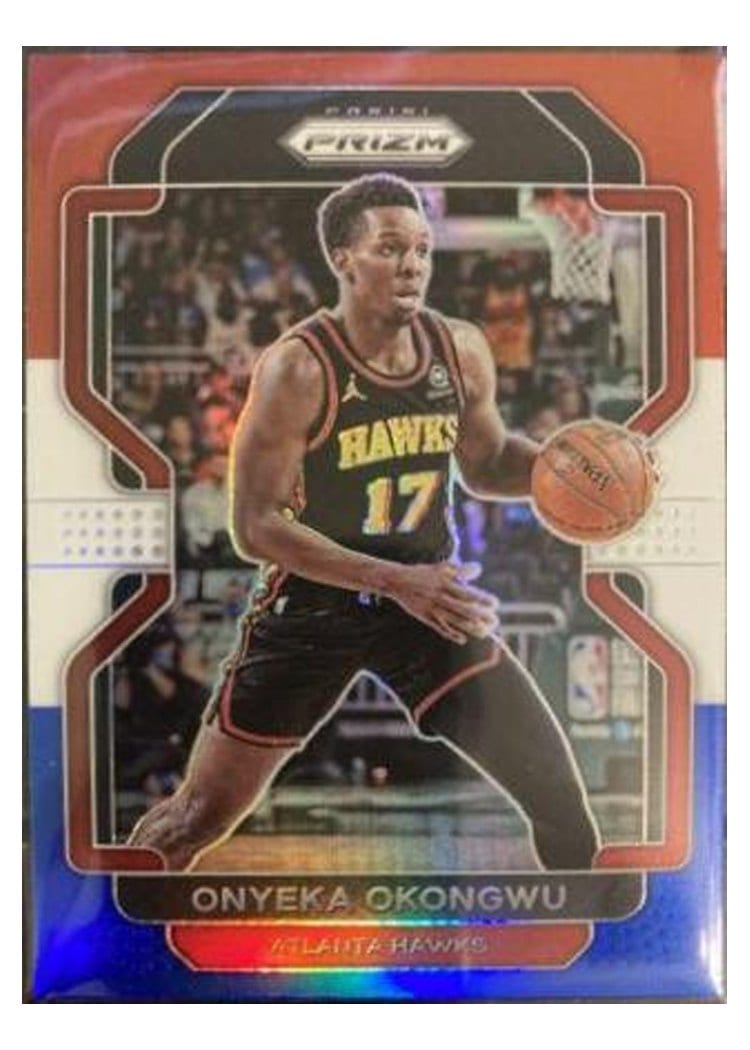 2021-22 Panini Prizm Base Set Onyeka Okongwu #75 card