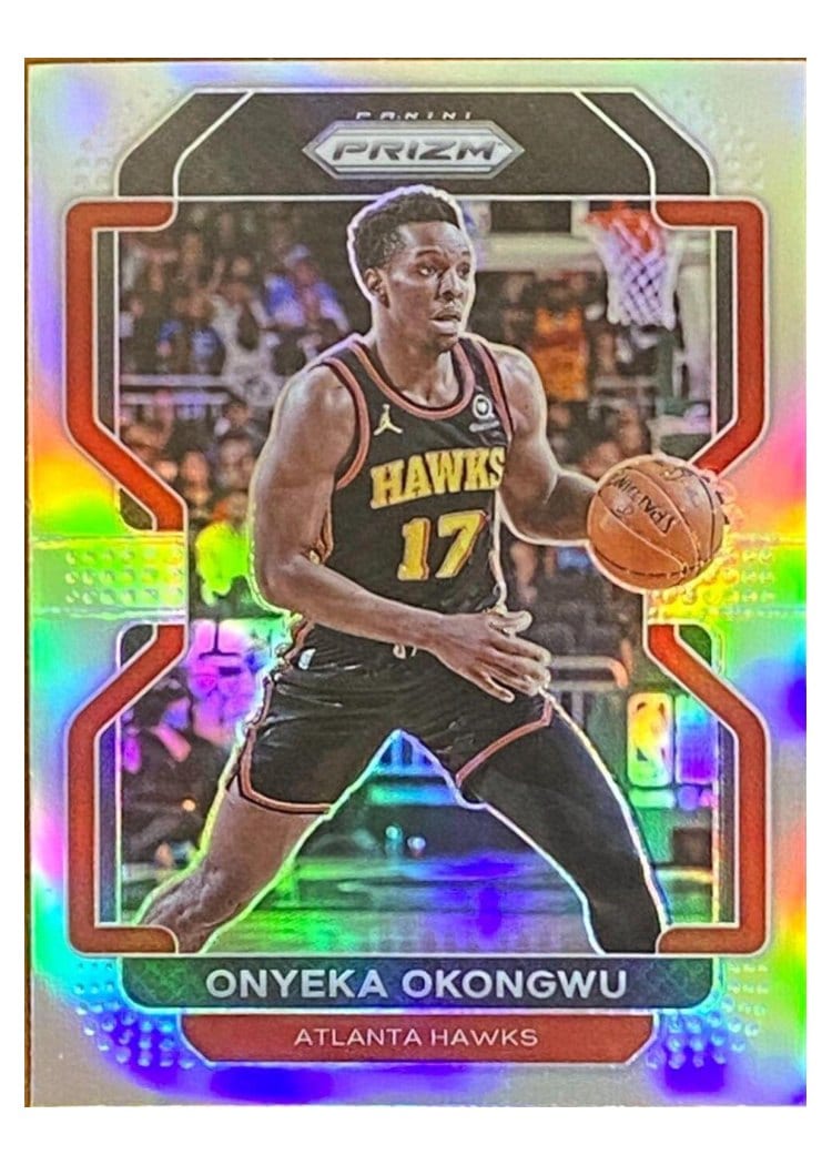 2021-22 Panini Prizm Base Set Onyeka Okongwu #75 card