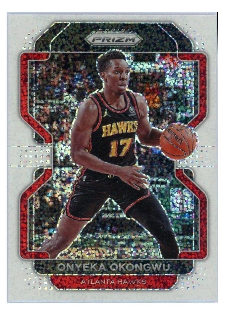 2021-22 Panini Prizm Base Set Onyeka Okongwu #75 card