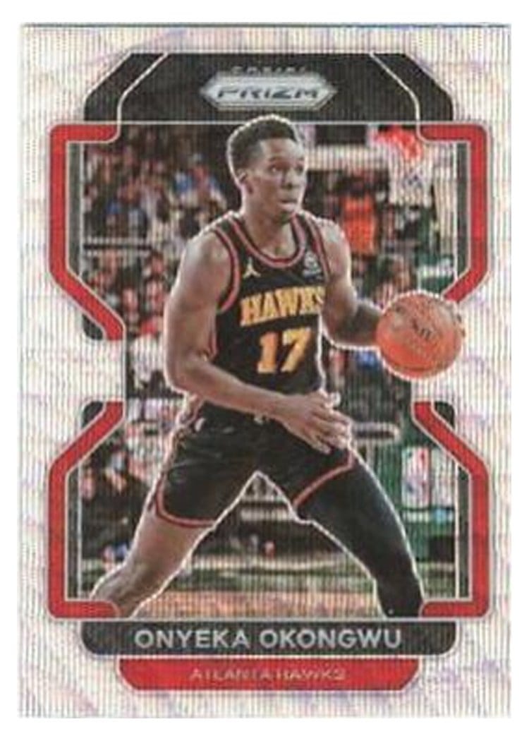 2021-22 Panini Prizm Base Set Onyeka Okongwu #75 card
