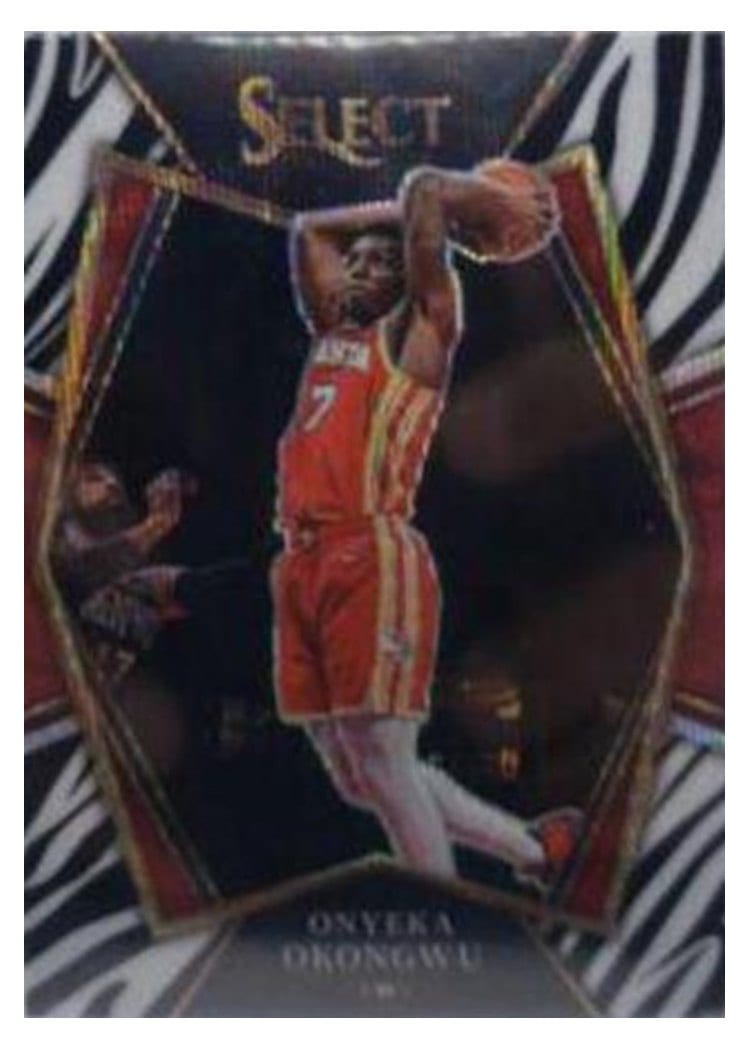2021-22 Panini Select Base Set Onyeka Okongwu #119 card