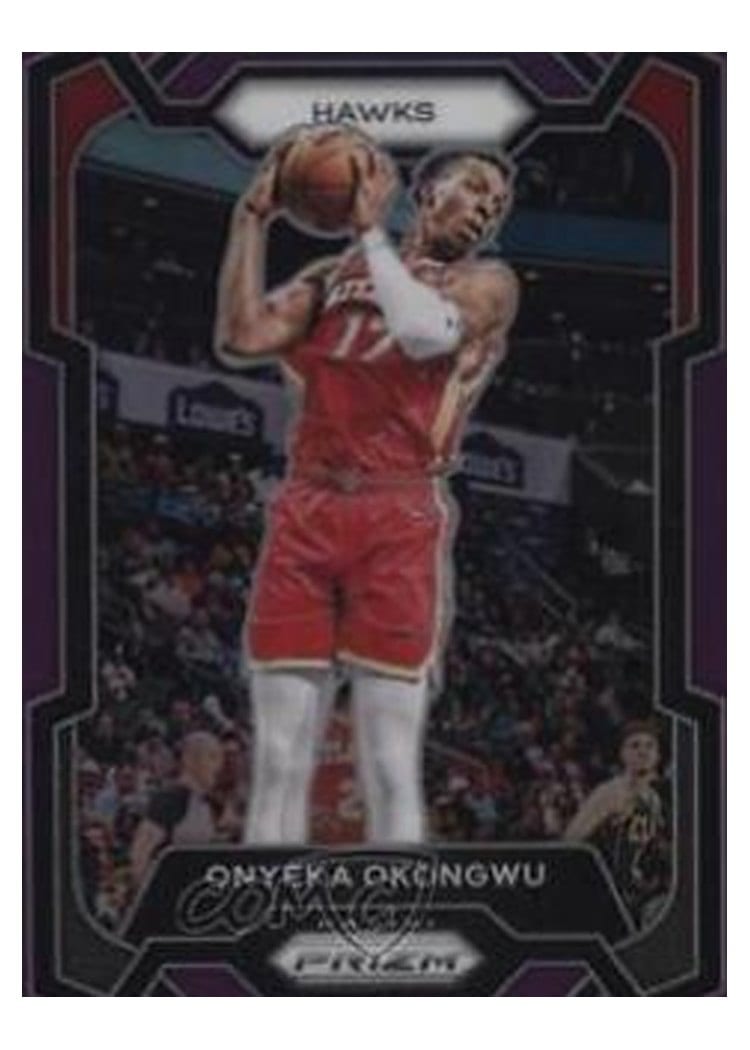 2023-24 Panini Prizm Base Set Onyeka Okongwu #290 card