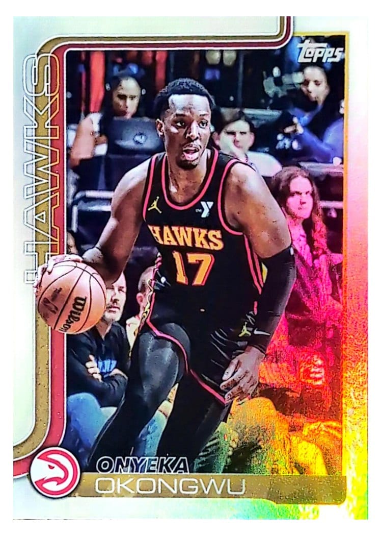 2025-26 Topps Base Set Onyeka Okongwu Rainbow Foilboard #66 card