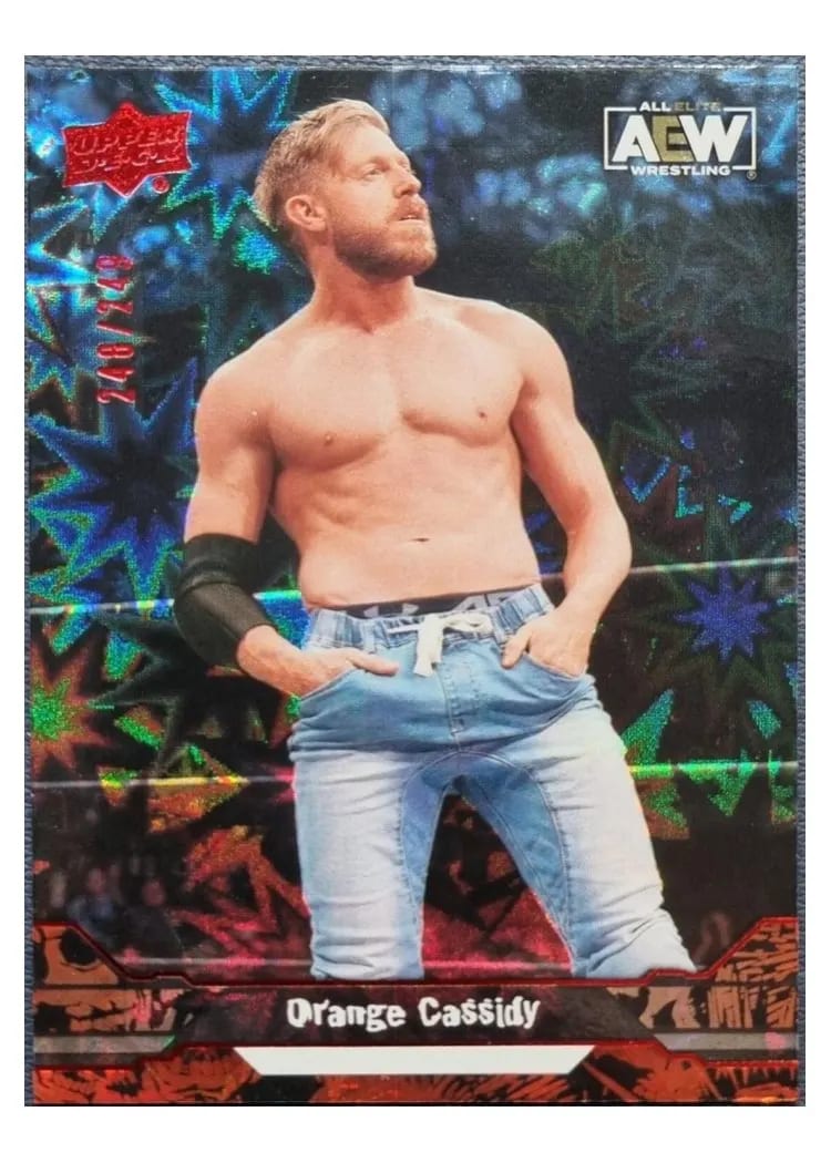 2023 Upper Deck AEW Orange Cassidy #7 card