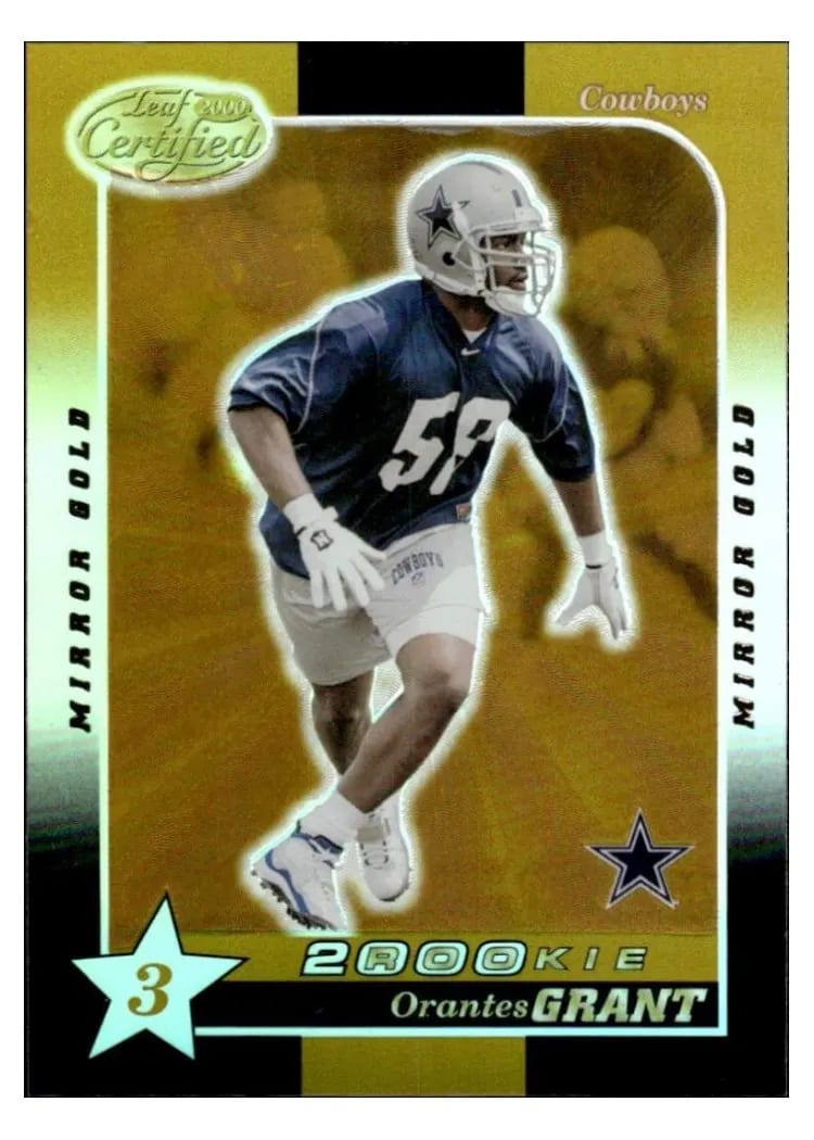2000 Leaf Certified Orantes Grant #169 card