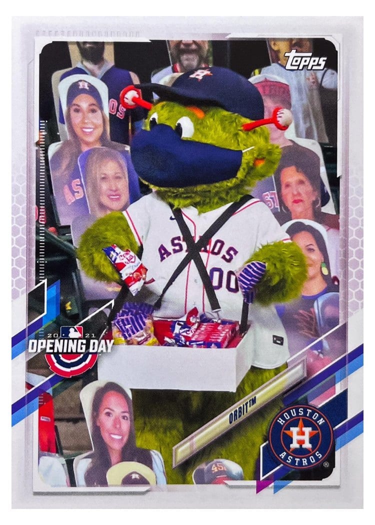 2021 Topps Opening Day Mascots Orbit #M-15 card