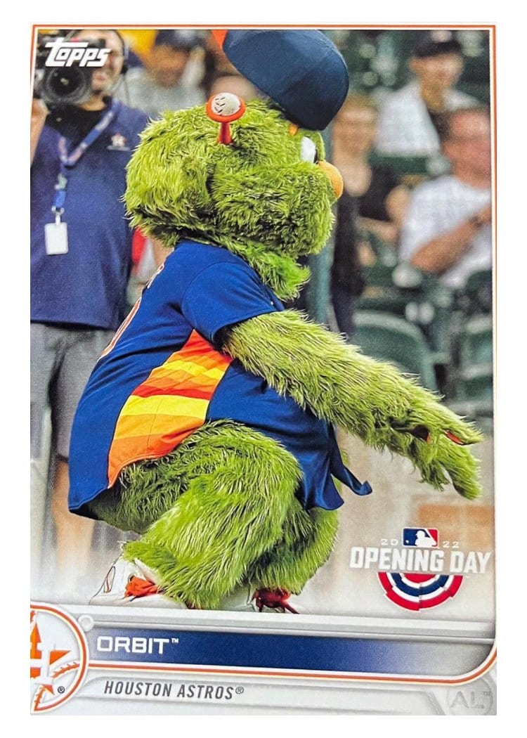 2022 Topps Opening Day Mascots Orbit #M-9 card