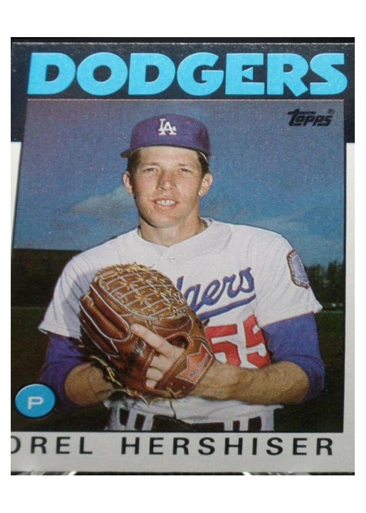 1986 Topps Orel Hershiser #159 card