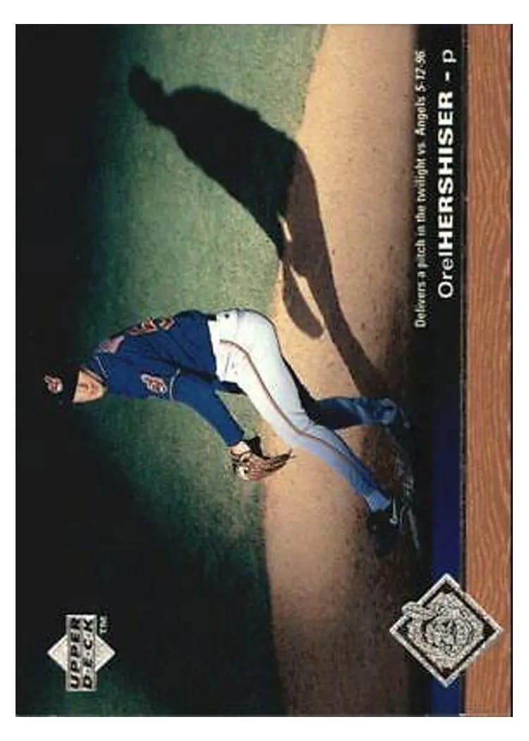 1997 Upper Deck Orel Hershiser #53 card