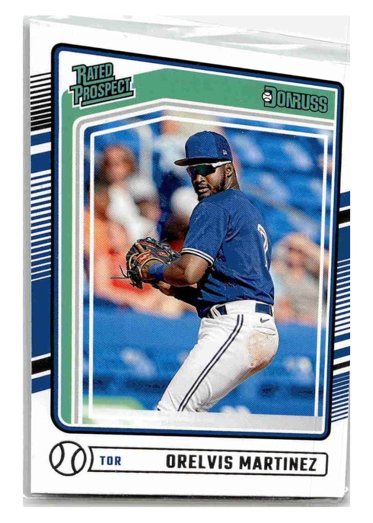 2024 Donruss Base Set Orelvis Martinez #180 card