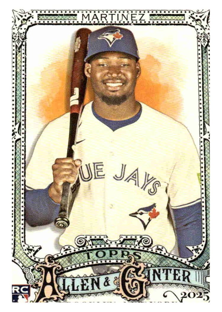2025 Topps Allen & Ginter Base Set Orelvis Martinez #82 card