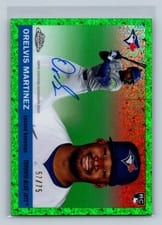 2025 Topps Chrome Platinum Autographs Orelvis Martinez #CPA-OM card
