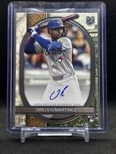 2025 Topps Museum Collection Archival Autographs Orelvis Martinez #AA-OM card