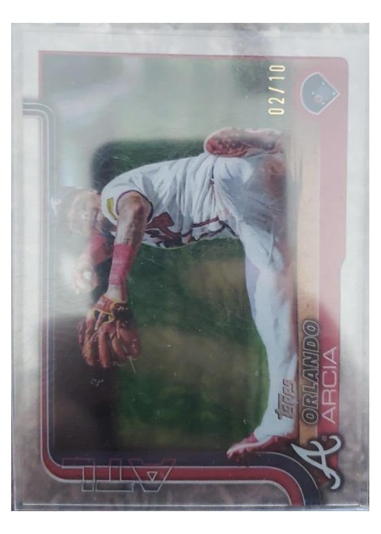 2025 Topps Base Set Orlando Arcia #154 card